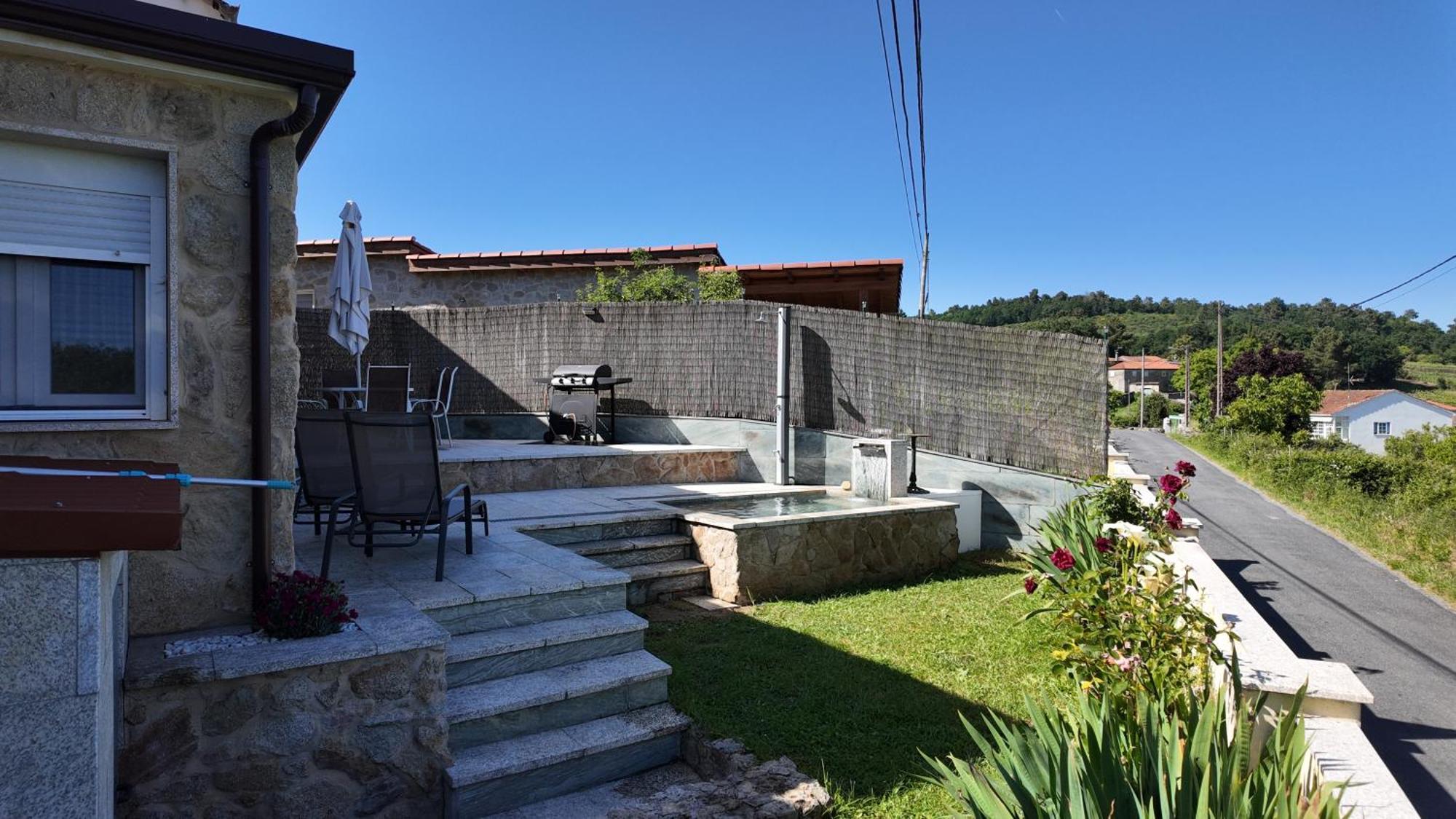CASA DO JOSÉ en el corazón de la Ribeira Sacra Vila Pantón Exterior foto