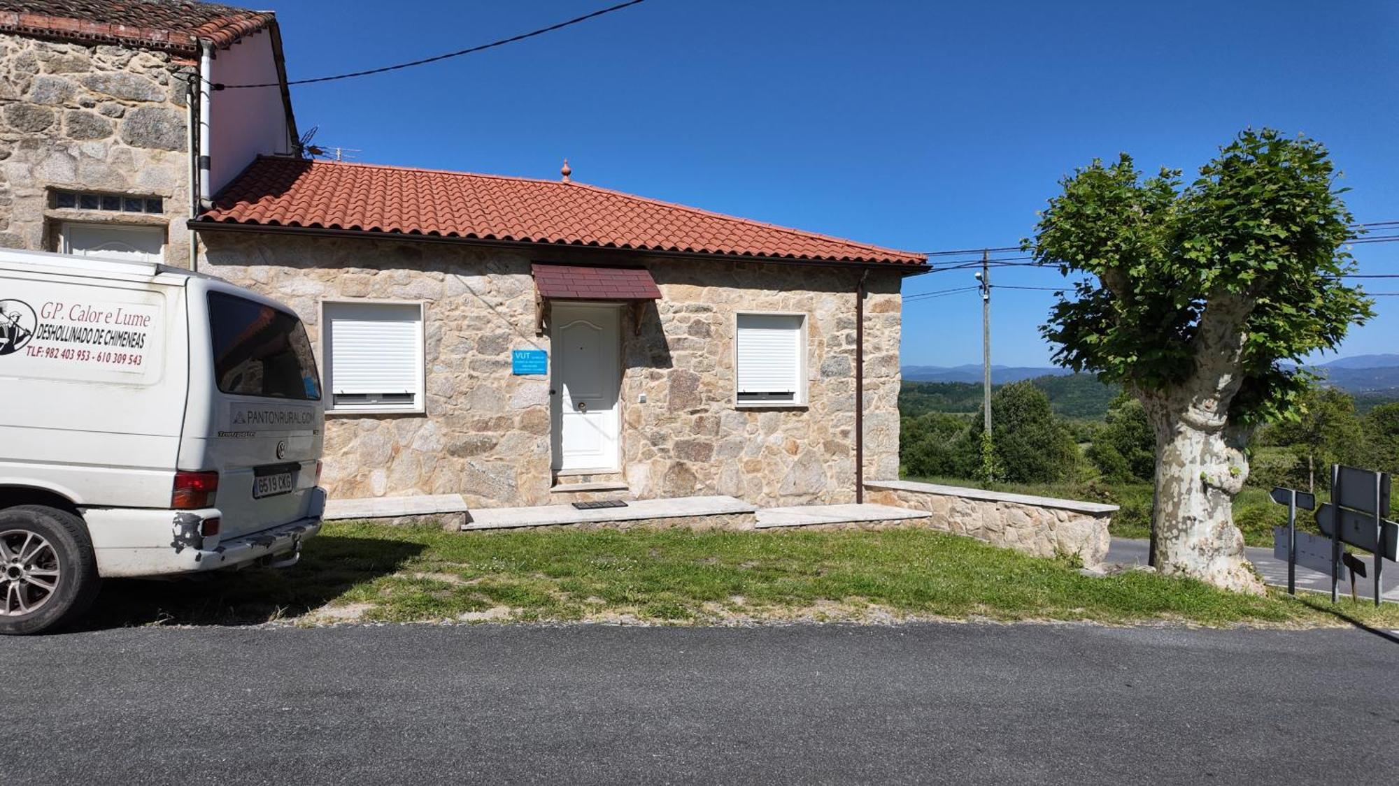 CASA DO JOSÉ en el corazón de la Ribeira Sacra Vila Pantón Exterior foto